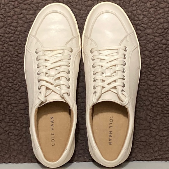 Cole Haan Air Mens Quincy port Cream Leather Casual Oxford Shoes Size US 7.5 - Picture 5 of 11